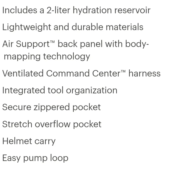 CamelBak Red Rogue Light 7 Hydration Backpack - Picture 8 of 10